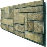 Pan Dekor 5 Adet (3m2) x Tuğla Strafor Dış Cephe Duvar Paneli (DCS-403) - 120 x 50 - Kahverengi - Tekli