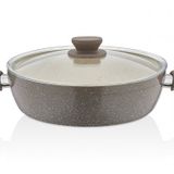 PANAMERA GRANİT EZME BASIK TENCERE 22 CM.