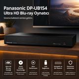 Panasonic 4K UHD Blu-Ray Oynatıcı "dolby Atmos ile Filmin Sesini Çevrenizde Hissedin" - Siyah