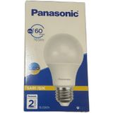 Panasonic 8.5W (60W) 2700K (Sari Isik) E27 Duylu Led Ampul (2 Adet)
