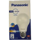 Panasonic 8.5W (60W) 6500K (Beyaz Isik) E27 Duylu Led Ampul (8 Adet)