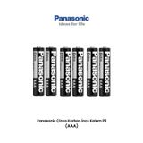 Panasonic Aaa İnce Kalem Pil 6 Adet Kumanda Lamba Pili