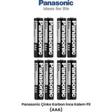Panasonic Aaa Ince Kalem Pil 8 Adet Kumanda Lamba Pili