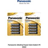 Panasonic Alkaline Aa-Lr6 1,5V 8 Adet Kalem Pil (Aa) - 8'li