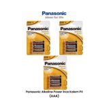 Panasonic Alkaline Aaa-lr03 1,5v 12 Adet İnce Kalem Pil Aaa