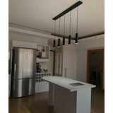 PANASONIC AMPULLÜ SIRALI MASA ÜSTÜ BEŞLİ SARKIT AVİZE GU10 LED ampul. Gün isigi dahildir MYL003387