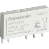 Panasonic APF30224 ,24VDC 1A1K/6A 5-Pin Slim Röle