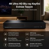 Panasonic Blu-Ray Oynatıcı "blu-Ray, DVD ve CD Disklerinizi Tek Cihazda Oynatın" - Siyah