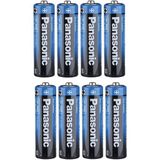 Panasonic Çinko Karbon AA Kalın Kalem Pil 8 Li 1,5 V Tek Kullanımlık Güvenilir Enerji