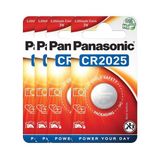 Panasonic CR-2025EL/1BP Lityum Düğme Pil 3 Volt Dörtlü Paket - 4 Adet