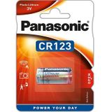 Panasonic CR123Al-1BP Pil