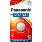 Panasonic CR2032 3V Lityum Blister Düğme Pil - 1 Adet