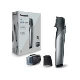 Panasonic Er-gk80-s503 Erkek Şarj Edilebilir Vücut Düzeltici Cep Şekli, İ-shaper, Paslanmaz Çelik, Uzun Pil Ömrü, İnce Bölge Aksesuarları, 20 Uzunluk, 2 Tarak Ve Kutu , Siyah Diğer siyah