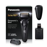Panasonic ES-LS9A Erkekler için Islak ve Kuru 6 Bıçaklı Elektrikli Tıraş Makinesi - Temizleme ve Şarj Standı ile Hassas Temiz Tıraş