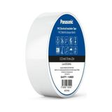 Panasonic Fr Pvc Elektrik Izolasyon Bandı Beyaz 20M 1.80CM x 0,125MM - 8 Adet - 18mm x 0,125mm