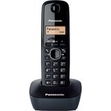 PANASONIC KX-TG1611 DECT SİYAH TELSİZ TELEFON - Siyah