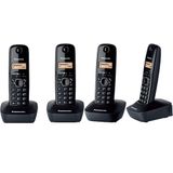 Panasonic KX-TG1614 Quad 4 Ahizeli Kablosuz Telsiz Telefon
