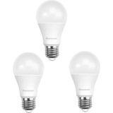 Panasonic LED Ampul 8,5W-60W 3'lü Paket 2700 Kelvin Sarı Işık E-27 Duy Tipi - 50 - 60 W