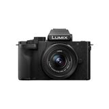 Panasonic Lumix DC-G100DKEGK Micro Four Thirds aynasız kamera, Lumix G Vario 12-32 mm F3.5-5.6 objektif, 20,3 MP, 4K 30p ve FHD 60 video, vlogging kamerası, serbest açılı monitör, USB-C şarj, siyah