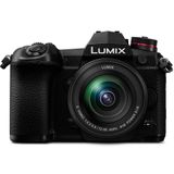 Panasonic Lumix DC-G9MEG-K Sistem Kamerası, 12-60 mm Objektifli (20 MP, 4K/6K, Dual I.S., Toz ve Sıçrayan Su Koruması, Siyah)