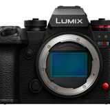 Panasonic LUMIX DC-S1RM2E, aynasız tam format kamera, 44 MP, 8K video, Active is, 4:2:2 10-Bit, 4K 120p, 60p ve 6K 30p Open Gate, L-Mount, sadece gövde, siyah