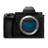 Panasonic LUMIX DC-S5M2XE aynasız tam format kamera, 4K 60p ve 6K 30p sınırsız kayıt, Flip Screen, WLAN, hibrit fazlı AF, Active is, Duale Native ISO, DMW-BLK22 pil, sadece gövde, 2160p, 2023