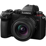 Panasonic Lumix S5D, Tam Kare Aynasız Kamera, S-R1840E 18-40MM Objektifli, L Montajlı, 24,2mp, 4K 60P Kayıt, Canlı Ön Vizör, 180° Esnek Monitör, Wifi, Bluetooth, Siyah