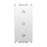 Panasonic Modüler Opak Beyaz Tek Düğmeli Jaluzi Kumanda Anahtarı 1m Kapak - WVTR10234WH-TR