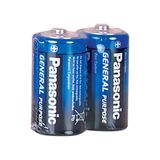 Panasonic R14BE/2PS 1.5 V Manganez Orta C Boy Pil Tek Kullanımlık 2'li Paket