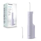 Panasonic Seri 300 Ağız duşu EW-DJ26-V303, diş duşu, 200 ml, IPX7, 2 standart başlık, 5 basınç ayarı, seyahat aksesuarı, mor