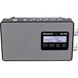 Panasonic Taşınabilir Dab+ Fm Radyo - "sesi Dolu Dolu Yaşayın" | 10 cm Hoparlör - Siyah