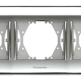 Panasonic Thea Blu Chrome Beyaz 3'lü Çerçeve
