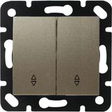 Panasonic Viko Panasonic Thea Blu Komütatör Vavian Dore Renk Çerçevesiz WBTR00115DR-TR