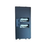 Panasonic Viko Panasonic Thea Modüler Siyah USB Şarj Prizi Alt+Kapak 1m 5V-2A - WVTT12314BL-TR