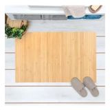 Panayır Home Heyf Bambu Banyo Matı Kaydırmaz Çok Amaçlı Mat 70X45 cm