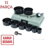 Panç Set 11 Parça Ahşap Buat Kartonpiyer Alçıpan Panç Seti