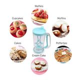 Pancake Makinesi Hamur Dağıtıcı (900ml) - Krep ve Waffle İçin Pratik Mikser