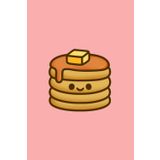 Pancake Notebook: Journal for Notes, Tasks, and Everything Else
