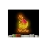 Pancakes Yazılı Ve Şekilli Neon Tabela