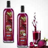 Pancar Kvass Fermente Kırmızı Pancar Içeren Kür 1 Litre x 2 Adet Cam Şişe