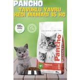 Pancho Tavuklu Yavru Kedi Maması 15 Kg