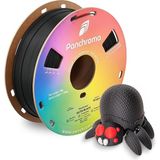 Panchroma Pla Filament, Saten Siyah 1,75 mm 3D Baskı Filamenti, 3D Yazıcı Pla Filament, Çoğu Fd
