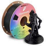 Panchroma PLA Siyah 3D Yazıcı Filamenti, 1,75 mm, 1 kg Makara, Kolay Baskı, Yüksek Hızlı Baskı, Dolaşmaz, AMS Uyumlu, Oyuncaklar, Dekor, Minyatürler, Modeller ve Cosplay için Mükemmel