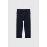 Panço Erkek Bebek Beli Lastikli Lacivert Kot Pantolon - 12 - 18 Ay