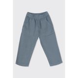 Panço Erkek Bebek Beli Lastikli Müslin Pantolon - Mavi - 5 Yaş