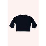 Panço Erkek Bebek Bisiklet Yaka Cep Detaylı Lacivert Sweatshirt