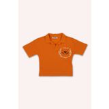Panço Erkek Bebek Oranj Polo Yaka Tişört