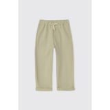 Panço Erkek Bebek Örme Açık Yeşil Pantolon - 0 - 6 Ay
