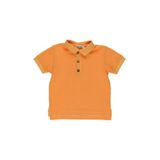 Panço Erkek Bebek Polo Yakalı Oranj Tişört
