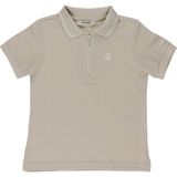 Panço Erkek Bebek Triko Yakalı Pike T-Shirt - 6 - 12 Ay - Bej